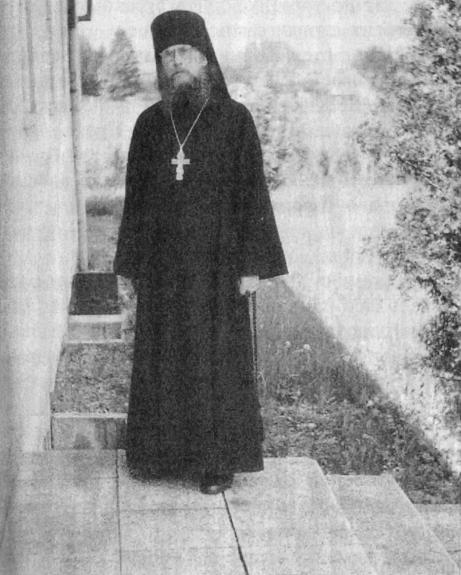 Отець архімандрит Корнилій в останній період життя